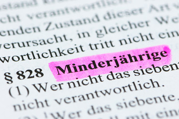 &sect;828 Minderj&auml;hrige