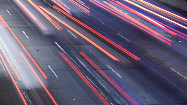 Freeway Traffic Time Lapse 76 WLA Interstate 405