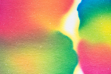 Obraz premium Colorful ink color art abstract on white paper background