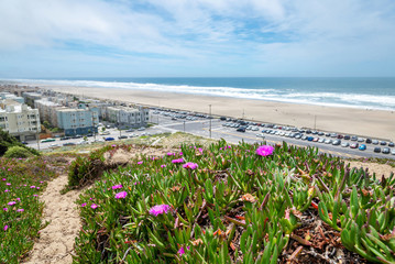 outer richmond, Great Highway, Ocean Beach, San Francisco, Calif