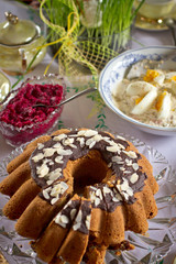Easter Polish traditional table