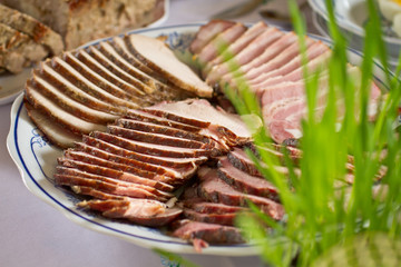 Easter Polish traditional table