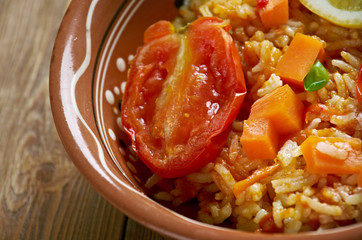Coconut Jollof Rice