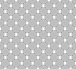 Abstract seamless background of circles