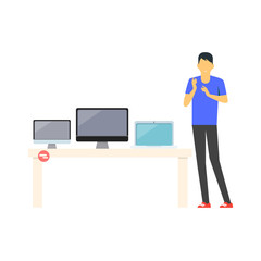 Sale of Technology Design Flat Store