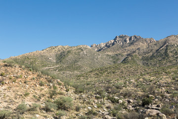 Fototapeta na wymiar Desert Mountains