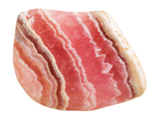 polished Rhodochrosite mineral gem stone
