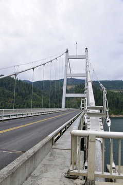 Large metal bridge