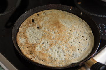 Fried tasty pancakes 