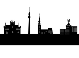 Obraz premium dortmund skyline