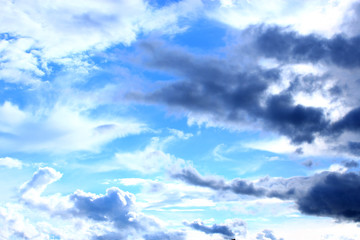Fototapeta premium white clouds on blue sky