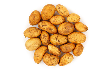 Fototapeta na wymiar baby potatoes