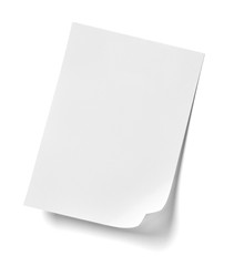 note paper push pin message