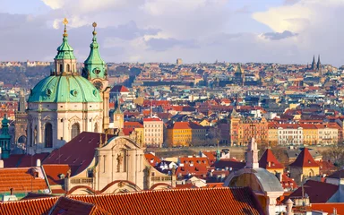Fototapeten Prag, St.-Nikolaus-Kirche © aterrom