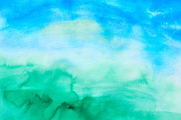watrecolor painting on paper background