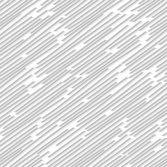 3D vector seamless grayscale texture of diagonal hatching.