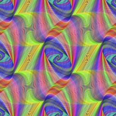 Seamless abstract colorful fractal pattern