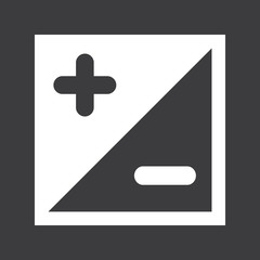 Obraz premium battery icon