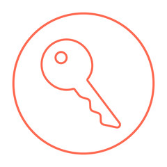 Key for house line icon.