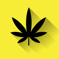 Cannabis marijuana icon