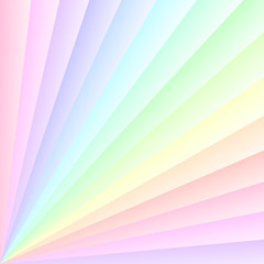 Rainbow colors rays
