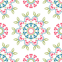 Vintage universal different seamless eastern patterns (tiling). Endless texture can be used for wallpaper, pattern fill, web page background, surface textures clothes. Retro geometric ornament.