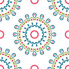 Vintage universal different seamless eastern patterns (tiling). Endless texture can be used for wallpaper, pattern fill, web page background, surface textures clothes. Retro geometric ornament.