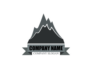 Fototapeta premium Business Mountain Logo