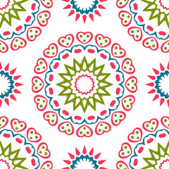 Vintage universal different seamless eastern patterns (tiling). Endless texture can be used for wallpaper, pattern fill, web page background, surface textures clothes. Retro geometric ornament.