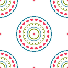 Vintage universal different seamless eastern patterns (tiling). Endless texture can be used for wallpaper, pattern fill, web page background, surface textures clothes. Retro geometric ornament.