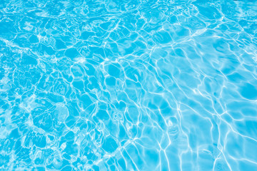 Beautiful Gentle wave in swimming pool