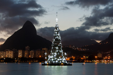 Christmas Tree in Rio de Janeiro