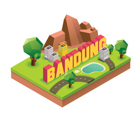 Bandung is one of  beautiful city to visit