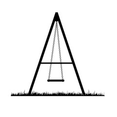 swing black illustration