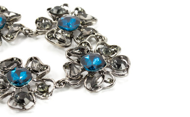 Close up of beautiful shining crystals