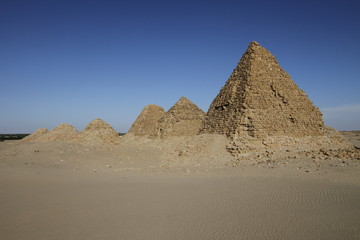 Nuri pyramids, Sudan