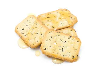 Tasty biscuits isolated