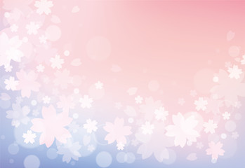 桜 背景 フレーム