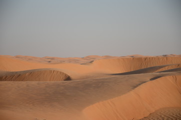 Fototapeta na wymiar Arabian Sand Dunes