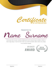 Fototapeta na wymiar certificate template,diploma layout,A4 size ,vector