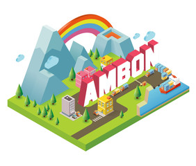 Ambon is one of  beautiful city to visit