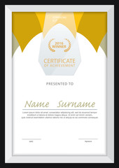 certificate template,diploma layout,A4 size ,vector