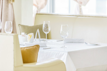 restaurant interior..