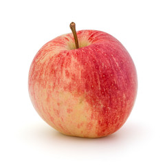Red apple isolated on white background cutout