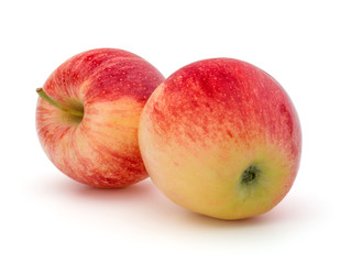 Red apple isolated on white background cutout