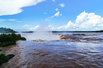 Iguazu Falls at the Argentinean border