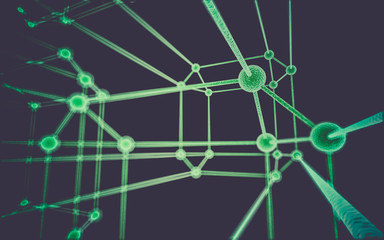 Science Molecule DNA Model Structure