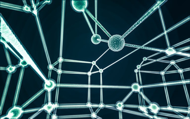 Science Molecule DNA Model Structure