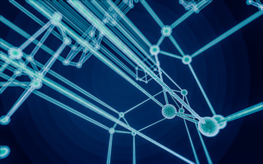 Science Molecule DNA Model Structure