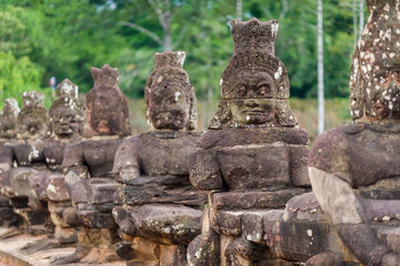 Obraz premium Ancient stone statues